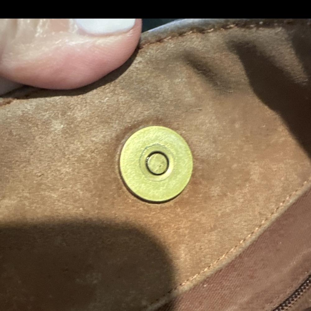 Frye Tan Leather Shoulder Bag - Picture 10 of 16